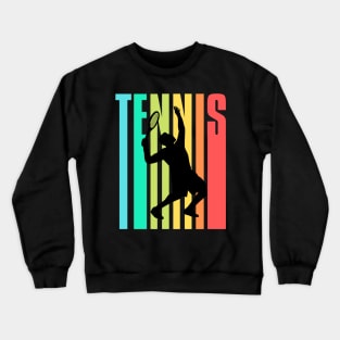 US Open Tennis Player Silhouette Crewneck Sweatshirt